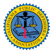 California Public Defenders Association Logo